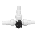 3 Way Swimming Pool Diverter Valve Adapter Fit for Zodiac PVC G1 1/2 Female Thread 3 Way Water V1294-YM0901-3111260013911