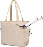 Tennis Bag Extra Large Sports Bag with Shoe Compartment Suitable for 2-4 Rackets Waterproof V1188-ZXY-131-922