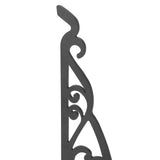 Outdoor Hanging Bracket Black Iron Multifunctional Decorative Plant Hanger for Bird Feeder Lantern V1294-YM0901-3111240046711