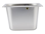 Stainless Steel Coffee Knocking Grounds Box with Rubber Rod Embeddable Coffee Dump Bin for Home V1294-YM0716-3118220123811