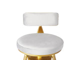 Levede 1x Bar Stools Kitchen Stool Chair BR1042-2-WH