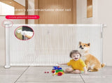 Black Retractable Baby Safety Gate and Pet Barrier Extra Wide 300cm for Stairs and Doorways No Drill V888-ELOSUNG43500