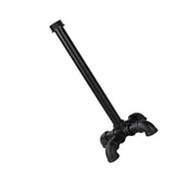 Desktop Roll Paper Holder, Black, Hard Iron, Wear Resistant, Industrial Style V1369-AZ3-W-21995