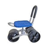Gardening Seat Portable Height Adjustable Folding Stool With Kneeling Pad For Comfortable Garden V63-840571