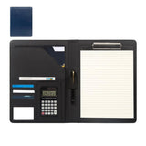 Conference Folder Leather Clipboard Folder Business Document Organizers with Clipboard Multi Pocket V1370-AZ4-12923