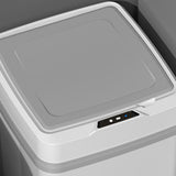 Smart Trash Can Multifunction Silent Motion Sensor Fully Automatic Garbage Can with Lid for Bathroom V1294-YM0901-3117240137711