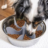 2x Dog Bowl Slow Feeder Insert V63-842391
