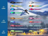 OutdoorMaster OTG Ski Goggles - Over Glasses Ski/Snowboard Goggles for Men, Women & Youth - 100% UV V1168-T3-H1XU-W6Q2