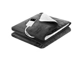 Giselle Electric Throw Rug Heated Blanket Washable Snuggle Flannel Winter Grey EB-THROW-RUG-DS-GY