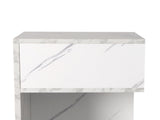 Levede 1xBedside Tables Drawers Side White NI1036-WH_NZ