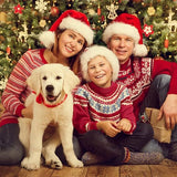 10Pack Christmas Santa Hats for Adults - Extra Thicken Velvet Santa Claus Hats for Women Men Fluffy V1107-SDZC001-10