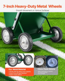 Dry Line Marker 4-Wheel 50 or 100 mm Lines Heavy Duty Steel Chalker 22.7kg V952-STHXJPFS4L505OSAJV0