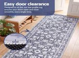 Artiss 60 x 180 cm Runner Rugs for Hallway Bedroom Pad-Free Dense Dot Backing Stops Slipping & Robot FLR-2133-60X180-GR