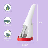 Chef'n Strawberry Slicer Slicester Hand-Held Strawberry Slicer to Create Garnishes V563-85024