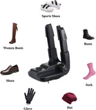 Portable Electric Shoe Glove Boot Dryer Warmer with Folding and Drying Rack V1258-DP02-C-663