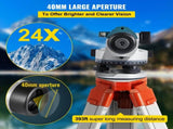 Automatic Optical Level 24X Optical Auto Level Kit High Precision Height/Distance/Angle Level V952-ZDGXBSZY24M4FS1F1V0