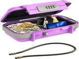 Portable Safe Box Combination Code Security Case LockBox with Removable Chain Blue V1263-JX-7156-1