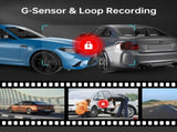 2 Channel 4K Dashcam with 1080P, 5G WiFi, GPS, Parking Monitor, Voice Control, Free 64GB TF Card V178-59112