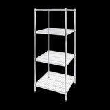 Modular Wire Storage Shelf 600 x 600 x 1800mm Steel Shelving V63-841221