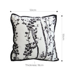 SOGA 2X 50cm Throw Pillow Botanical and Modern Elegant for Home Decor FRENCHCUSHION325X2