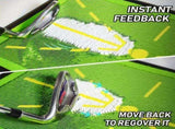 1 golf training mat, for swing detection, hitting, golf tracking detection, golf swing practice mat V1102-HEGEF-001
