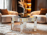 XXL Bling Mirrored Crystal Coffee Table V767-JJ-ZZ1314
