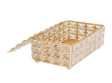 Tissue Box Holder Multifunctional Fashionable Design Exquisite Sturdy Durable Tissue HolderGold V1294-YM0715-3117210237011