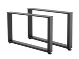 Table Legs, 750 x 900 mm Square Steel Furniture Legs, Modular Design, Easy Assembly, 1000 kg V952-ZTCFKFX2835II5NSO001V0