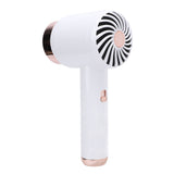 Cordless Ionic Hair Dryer Portable Stylish Hot Cold Wind Blow Dryer for Home and Travel White V1294-YM0901-3113240307312
