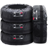 pcs Car Tire Covers 19-23" Waterproof Dustproof Car Wheel Protector V1237-ZY-203-3347