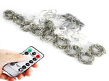 3x3 m 300LED Curtain String Light USB Remote Control Lamp Christmas Wedding Party Decoration V1294-YM0901-3119200126111