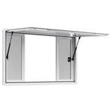 Concession Window 1346x838 mm, Aluminum Alloy Service Window for Food Truck, Up to 85 Degrees Stand V952-SCFWCK5333YC3THT4001V0