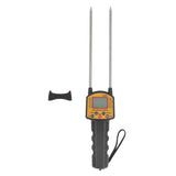 Grain Humidity Meter Digital LCD Display Grain Humidity Tester with Double Probe for Rice Wheat Corn V1294-YM0901-3111240143411