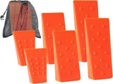 6 Pack Tree Felling Wedges Spikes for Safe Tree Cutting 2 Each of 10", 8 and 5.5 Wedges V1258-DP02-C-895
