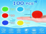 100Pcs Reusable Wateroons, Soaker Waters Outdoor Toys for Pool Water Toys, Rightness Beach V1369-AZ3-W-16477