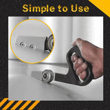 2 Pack Fast Metal Plate Cutter - Zinc Alloy and Steel Manual Sheet Metal Shear - Non-Slip Handle, V888-ELOSUNG56243-1