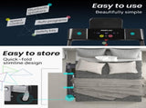 PROFLEX Treadmill Bluetooth Running Machine Foldable Compact Small Home Electric V219-FTNTRDPRFA1T1