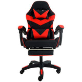 Sarantino Cueva Reclining High Back Office Gaming Chair with Retractable Footrest Office Comput CHR-ASA-CUE-BKRD