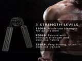 3pcs Wrist & Forearm Exercise Grips, Gym Strength Intensifier Kit V1263-JX-4056