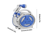 Heavy Duty Hose Reel Cart - Outdoor Hose Storage Cart for Garden Watering V1263-JX-4527