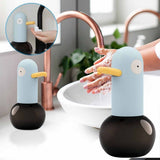Automatic Soap Dispenser Touchless Cute Blue Ducks Battery Powered Hygienic Infrared Sensor for V1370-AZ4-13894