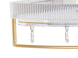Corner Floating Shelf Wall Mounted Punch Free Multifunctional Modern Corner Shelf with Hanger for V1294-YM0901-3112230114511
