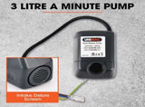 UNIMAC Parts Washer Replacement Pump, with 3.15 L/min Flow Rate V219-PWHPMPUMP01A