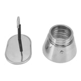 Moka Pot Stainless Steel Italian Type DIY Large Capacity Light Weight Portable Coffee Maker V1294-YM0716-3118220122911