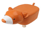 Cute Animal Footstool with Soft Padded Cushion and Prevent Slip Feet Small Footrest Stools for Kids V1294-YM0703-3116230004215