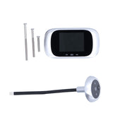 Digital Doorbell Camera 2.8in LCD Doorbell Viewer with Infrared Night Vision for Home SecuritySilver V1294-YM0901-3114210098011