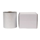 100m Hair Foil, Embossed Silver V1237-ZY-506-0060