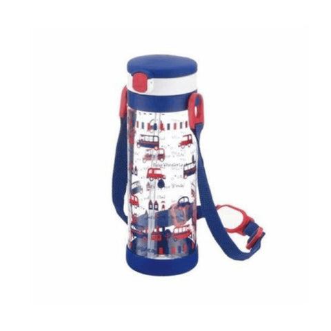 Richell Aqulea bottle With Extra Cap 450ml Blue car DTK10982