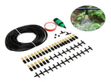 25M Hose Watering Drip Kit Irrigation Equipment Set for Garden Greenhouse Flower Bed Patio Lawn V1294-YM0901-3111200140011