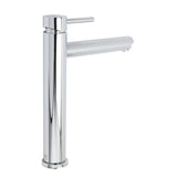 WELS 7.5L/m Round Tall Laundry Basin Mixer Vanity Sink Faucet Tap Polish Chrome V1233-KRD102CR